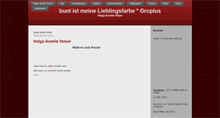 Desktop Screenshot of helga-amelie.de